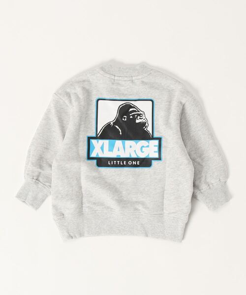 XLARGE KIDS（エクストララージキッズ）の「ベーシックゴリラトレーナー（スウェット・キッズ・ブラック/グリーン/ブルー/トップグレー/レッド・90cm/120cm/110cm/130cm/140cm/80ｃｍ/100cm）」の6枚目の写真