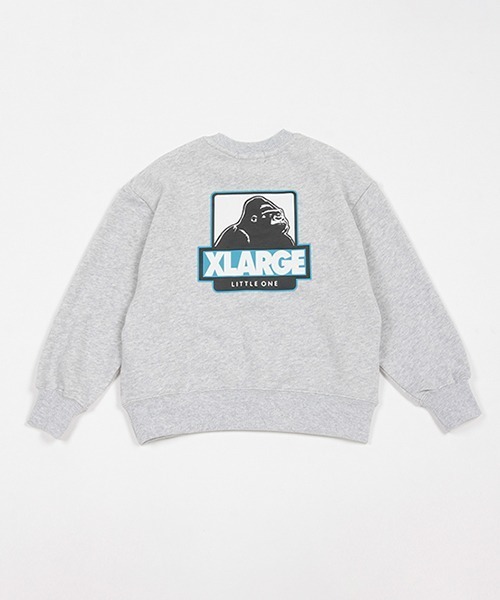 XLARGE KIDS（エクストララージキッズ）の「ベーシックゴリラトレーナー（スウェット・キッズ・ブラック/グリーン/ブルー/トップグレー/レッド・90cm/120cm/110cm/130cm/140cm/80ｃｍ/100cm）」の2枚目の写真