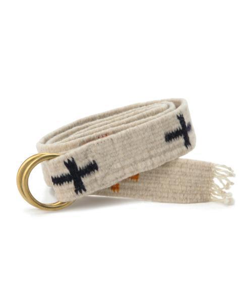 BEAMS BOY（ビームスボーイ）の「OJO DE MEX / Tapete Belt（ベルト・レディース・ホワイト/ネイビー・ONE SIZE）」の10枚目の写真