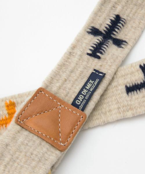 BEAMS BOY（ビームスボーイ）の「OJO DE MEX / Tapete Belt（ベルト・レディース・ホワイト/ネイビー・ONE SIZE）」の7枚目の写真