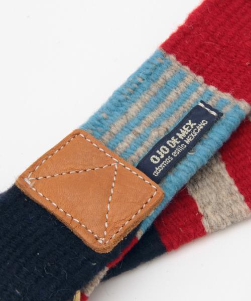 BEAMS BOY（ビームスボーイ）の「OJO DE MEX / Tapete Belt（ベルト・レディース・ホワイト/ネイビー・ONE SIZE）」の3枚目の写真