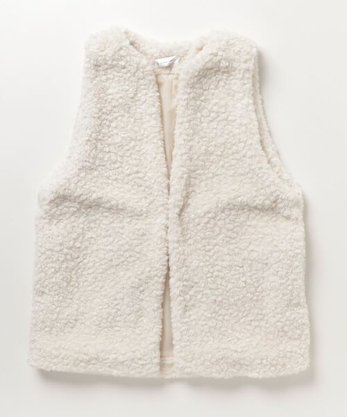 セール】RIKKA FEMME/リッカファム ベスト モコモコベスト ミドル丈