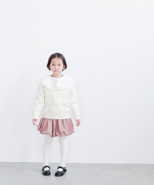 LOWRYS FARM（ローリーズファーム）の「ナイロンバルーンミニスカート　986757（スカート・キッズ・ブラック/ピンク/その他/ブルー系その他/ブラック系その他・150cm/140cm/130cm/120cm/110cm）」の13枚目の写真