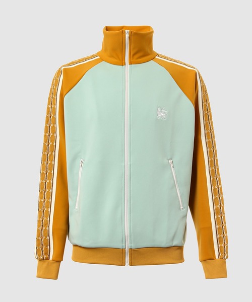 SASQUATCHfabrix.（サスクワァッチファブリックス）の「LACE TAPE TRACK JACKET（ジャージ・メンズ・ブルー/ブルー系その他・M/L）」の2枚目の写真