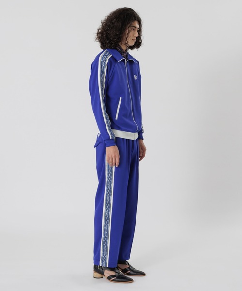 SASQUATCHfabrix.（サスクワァッチファブリックス）の「LACE TAPE TRACK JACKET（ジャージ・メンズ・ブルー/ブルー系その他・M/L）」の4枚目の写真