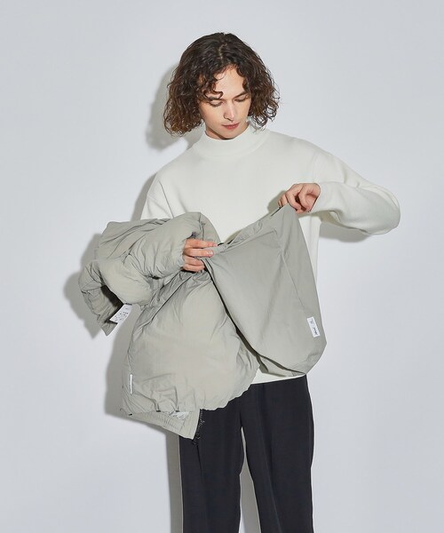 NANGA（ナンガ）の「◆NANGA × tk.TAKEO KIKUCHI 別注ダウンベスト（ダウンベスト・メンズ・ブラック/ライトグレー・02/03）」の10枚目の写真