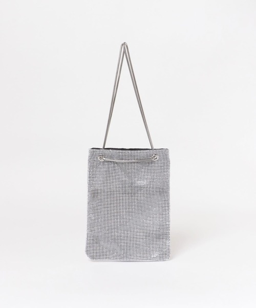 RODE SKO（ロデスコ）の「3WAYメタリックバッグ（ショルダーバッグ・レディース・ブラック/シルバー・ONE）」の19枚目の写真