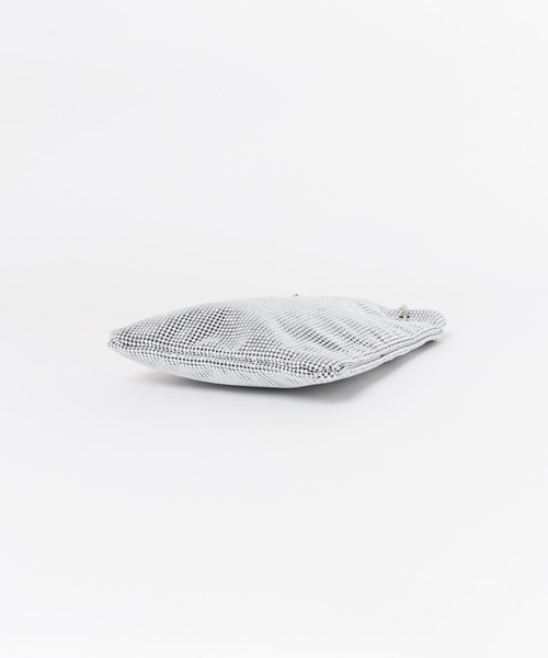 RODE SKO（ロデスコ）の「3WAYメタリックバッグ（ショルダーバッグ・レディース・ブラック/シルバー・ONE）」の20枚目の写真