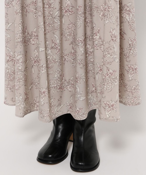 mysty woman(ミスティウーマン)の「ラウンドギャザースカート 990901(スカート・レディース・ベージュ系その他/アイボリー/ピンク系その他・FREE)」の13枚目の写真