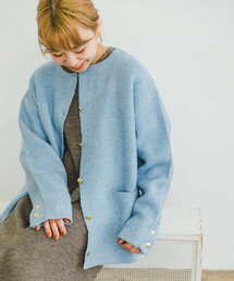 ITEMS URBANRESEARCH | ウールミックスノーカラーカーディガン(カーディガン/ボレロ)