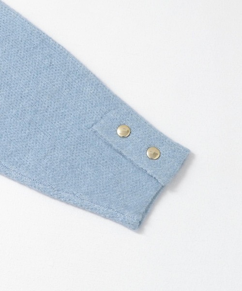 ITEMS URBANRESEARCH（アイテムズ アーバンリサーチ）の「ウールミックスノーカラーカーディガン（カーディガン/ボレロ・レディース・オフホワイト/ブラウン/ライトブルー・FREE）」の16枚目の写真