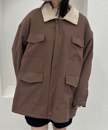 kutir（クティール）の「【M,L2サイズ展開】裏ボアポケットブルゾン（ブルゾン・メンズ）」
