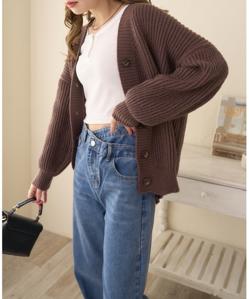 Ada.(エイダ)の「ウエストクロス ストレート デニム(デニムパンツ・レディース・ライトブルー/ダークグレー/ブルーグレー/ブルー系その他・S/M)」の6枚目の写真