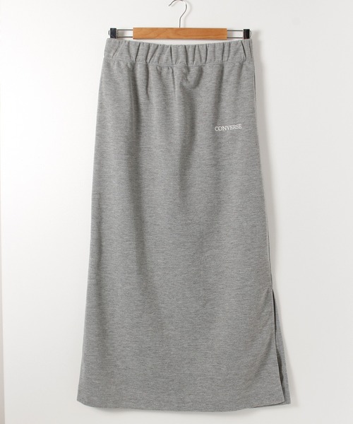 CONVERSE（コンバース）の「【CONVERSE/コンバース】ダンボールＩラインスカート（スカート・レディース・杢グレー/ブラック/アイボリー・L/M）」の3枚目の写真