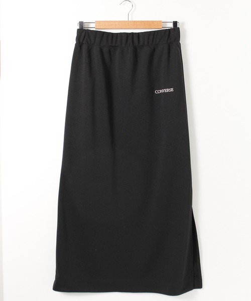 CONVERSE（コンバース）の「【CONVERSE/コンバース】ダンボールＩラインスカート（スカート・レディース・杢グレー/ブラック/アイボリー・L/M）」の2枚目の写真