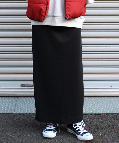 CONVERSE（コンバース）の「【CONVERSE/コンバース】ダンボールＩラインスカート（スカート・レディース・杢グレー/ブラック/アイボリー・L/M）」の18枚目の写真