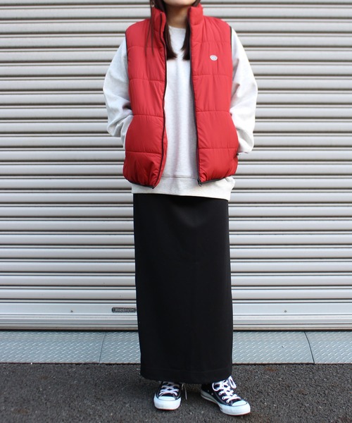 CONVERSE（コンバース）の「【CONVERSE/コンバース】ダンボールＩラインスカート（スカート・レディース・杢グレー/ブラック/アイボリー・L/M）」の14枚目の写真