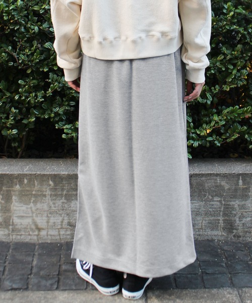 CONVERSE（コンバース）の「【CONVERSE/コンバース】ダンボールＩラインスカート（スカート・レディース・杢グレー/ブラック/アイボリー・L/M）」の9枚目の写真