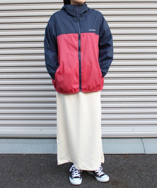 CONVERSE（コンバース）の「【CONVERSE/コンバース】ダンボールＩラインスカート（スカート・レディース・杢グレー/ブラック/アイボリー・L/M）」の21枚目の写真