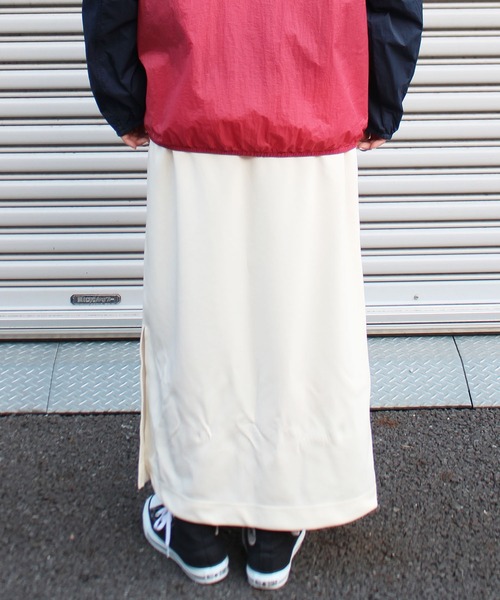 CONVERSE（コンバース）の「【CONVERSE/コンバース】ダンボールＩラインスカート（スカート・レディース・杢グレー/ブラック/アイボリー・L/M）」の22枚目の写真