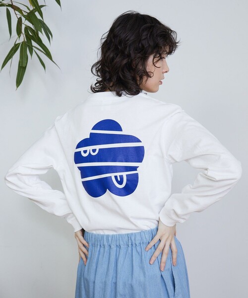FRAPBOIS(フラボア)の「マークL/ST(Tシャツ/カットソー・レディース・ピンク/ホワイト/ライム/ブラック・2/1)」の5枚目の写真