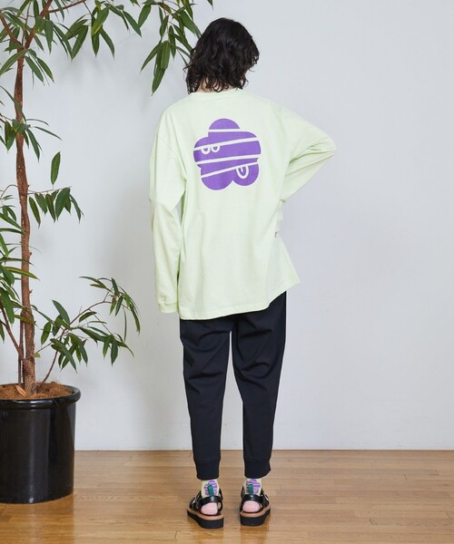FRAPBOIS(フラボア)の「マークL/ST(Tシャツ/カットソー・レディース・ピンク/ホワイト/ライム/ブラック・2/1)」の17枚目の写真