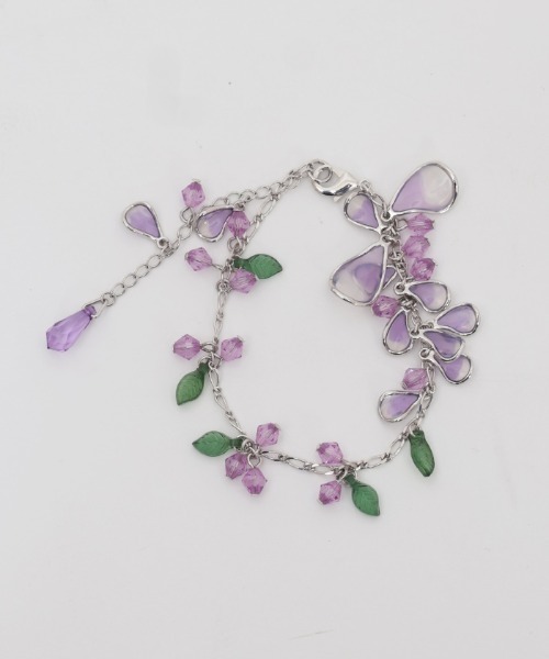 axes femme（アクシーズファム）の「藤の花モチーフブレスレット（ブレスレット・レディース・ゴールド/シルバー・FREE）」の9枚目の写真