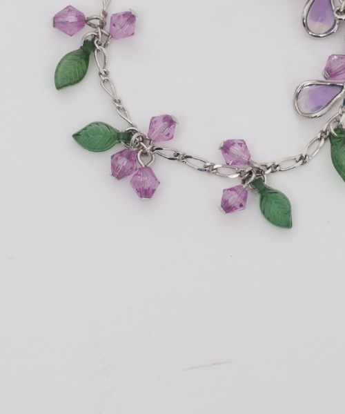 axes femme（アクシーズファム）の「藤の花モチーフブレスレット（ブレスレット・レディース・ゴールド/シルバー・FREE）」の3枚目の写真