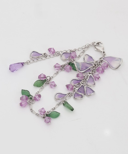 axes femme（アクシーズファム）の「藤の花モチーフブレスレット（ブレスレット・レディース・ゴールド/シルバー・FREE）」の12枚目の写真