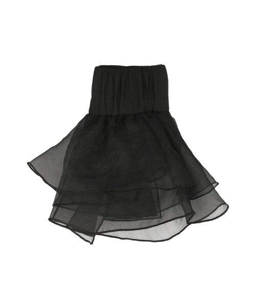 ADAM ET ROPE'（アダムエロペ）の「【サステナブル】シアーカフス（その他小物・レディース・サックスブルー/ブラック・FREE）」の10枚目の写真