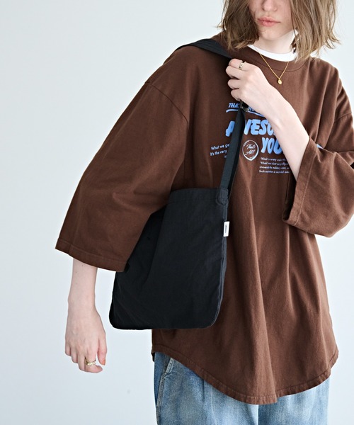 kha:ki（カーキ）の「「KHA:KI/カーキ」ミリタリーサコッシュ A-04（ショルダーバッグ・レディース・ブラック/ベージュ/カーキ/ホワイト・FREE）」の17枚目の写真