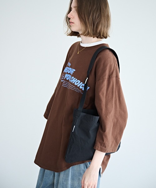 kha:ki（カーキ）の「「KHA:KI/カーキ」ミリタリーサコッシュ A-04（ショルダーバッグ・レディース・ブラック/ベージュ/カーキ/ホワイト・FREE）」の16枚目の写真