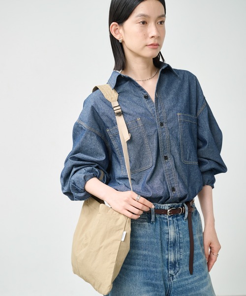 kha:ki（カーキ）の「「KHA:KI/カーキ」ミリタリーサコッシュ A-04（ショルダーバッグ・レディース・ブラック/ベージュ/カーキ/ホワイト・FREE）」の13枚目の写真