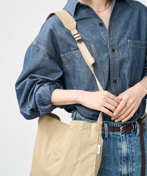 kha:ki（カーキ）の「「KHA:KI/カーキ」ミリタリーサコッシュ A-04（ショルダーバッグ・レディース・ブラック/ベージュ/カーキ/ホワイト・FREE）」の10枚目の写真