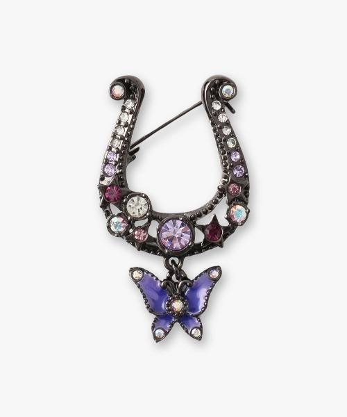ANNA SUI（アナスイ）の「馬蹄モチーフ ブローチ（ブローチ