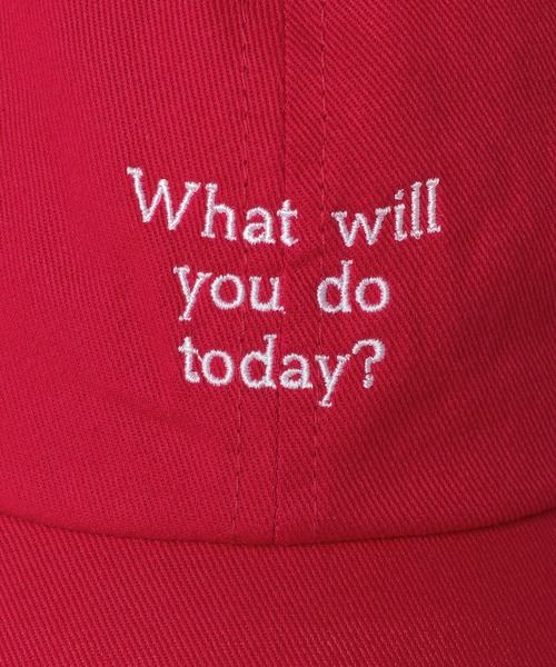 PAGEBOY（ページボーイ）の「アソートロゴキャップ（キャップ・レディース・ブラック/レッド・FREE）」の7枚目の写真