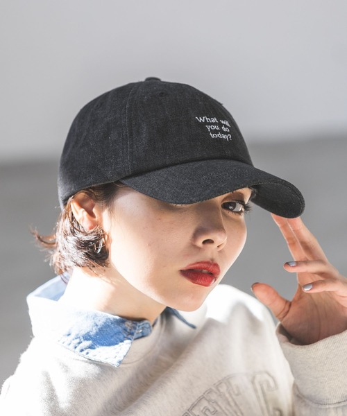 PAGEBOY（ページボーイ）の「アソートロゴキャップ（キャップ・レディース・ブラック/レッド・FREE）」の22枚目の写真