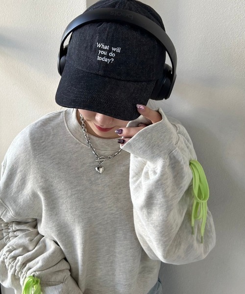 PAGEBOY（ページボーイ）の「アソートロゴキャップ（キャップ・レディース・ブラック/レッド・FREE）」の18枚目の写真