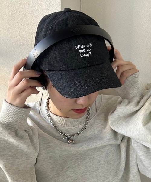 PAGEBOY（ページボーイ）の「アソートロゴキャップ（キャップ・レディース・ブラック/レッド・FREE）」の16枚目の写真