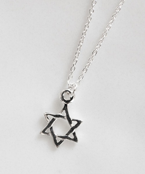 SENTI センティ / MICRO CHARM HEXAGRAM SILVER シルバー925マイクロチャームヘクサグラムネックレス / 4074（ネックレス）｜SENTI（センティ）