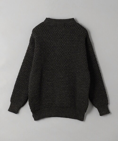 Oldderby Knitwear(オールダービーニットウェア)の「【別注】 <OLDDERBY KNITWEAR> ポップコーン ニット(ニット/セーター・メンズ・ブラウン/ダークグレー/コバルトブルー・M/L)」の4枚目の写真