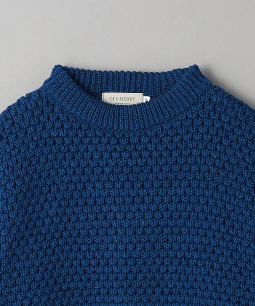 Oldderby Knitwear(オールダービーニットウェア)の「【別注】 <OLDDERBY KNITWEAR> ポップコーン ニット(ニット/セーター・メンズ・ブラウン/ダークグレー/コバルトブルー・M/L)」の12枚目の写真