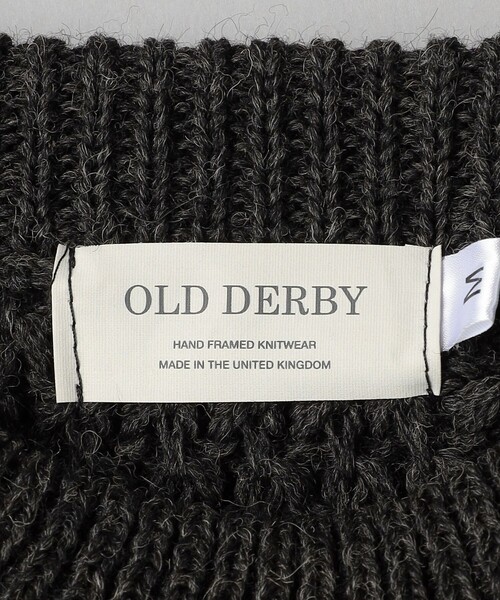Oldderby Knitwear(オールダービーニットウェア)の「【別注】 <OLDDERBY KNITWEAR> ポップコーン ニット(ニット/セーター・メンズ・ブラウン/ダークグレー/コバルトブルー・M/L)」の14枚目の写真