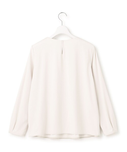 23区(ニジュウサンク)の「【洗える】スムースリー プルオーバー カットソー(Tシャツ/カットソー・レディース・ホワイト系/ベージュ系・38)」の8枚目の写真