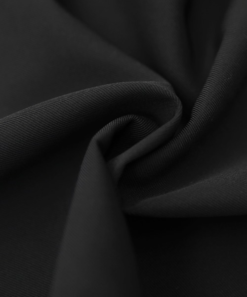 select MOCA(セレクトモカ)の「サイドベルトハイウエストワイドパンツ(スラックス・レディース・ブラック/グレイッシュベージュ・MEDIUM/LARGE)」の12枚目の写真