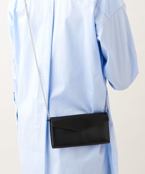 MASTER&Co（マスターアンドコー）の「【別注】＜MASTER&Co.＞Chain Purse 1（ショルダーバッグ・レディース・シルバー/ブラック・FREE）」の5枚目の写真