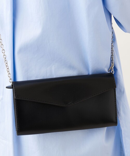 MASTER&Co（マスターアンドコー）の「【別注】＜MASTER&Co.＞Chain Purse 1（ショルダーバッグ・レディース・シルバー/ブラック・FREE）」の3枚目の写真