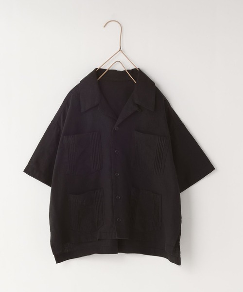 LOWRYS FARM(ローリーズファーム)の「ノルマンディシャツ 986704(シャツ/ブラウス・キッズ・チャコールグレー/ブルー/グリーン・110cm/120cm/130cm/140cm/150cm)」の2枚目の写真