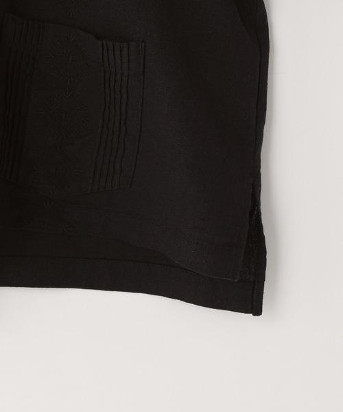 LOWRYS FARM(ローリーズファーム)の「ノルマンディシャツ 986704(シャツ/ブラウス・キッズ・チャコールグレー/ブルー/グリーン・110cm/120cm/130cm/140cm/150cm)」の7枚目の写真