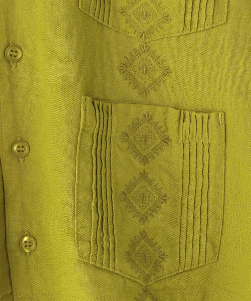 LOWRYS FARM(ローリーズファーム)の「ノルマンディシャツ 986704(シャツ/ブラウス・キッズ・チャコールグレー/ブルー/グリーン・110cm/120cm/130cm/140cm/150cm)」の10枚目の写真